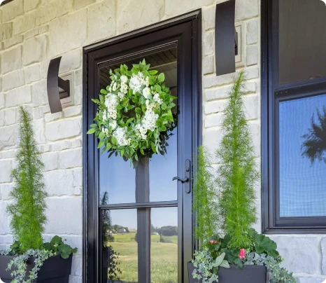 Security screen door installation for homes in Peoria Arizona