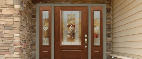 ProVia fiberglass entry door installed in Peoria Arizona
