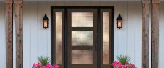ProVia fiberglass entry door installed in Peoria Arizona