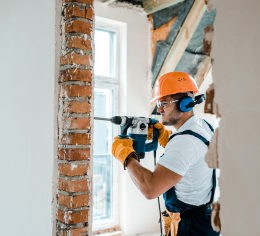 Open concept wall removal remodeling project in Arizona