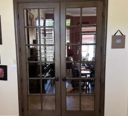 Interior replacement doors installed in Arizona home