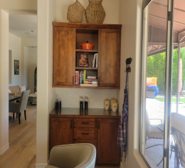 Before and after home remodeling project in Sun City Arizona