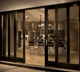 Sliding patio door installation in Peoria Arizona home