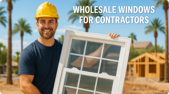 Window supplier working with contractors in Peoria Arizona